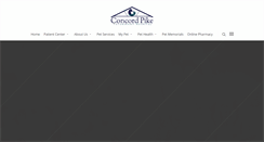 Desktop Screenshot of concordpikevets.com